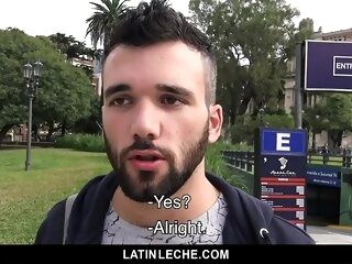 LatinLeche - Muscular Pencil Sucks An Uncut Load Be advantageous to shit For A Fat Wad Be advantageous to Savings